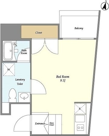 ＴＨＥＲＥＳＩＤＥＮＣＥＤＤＩＮＥＲＩＭＡの物件間取画像